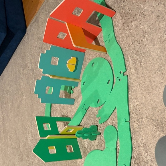 Other - Lovevery Colorful Wooden modular Village